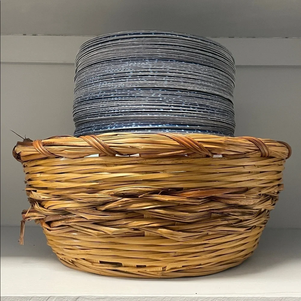 Set of 2 wicket baskets